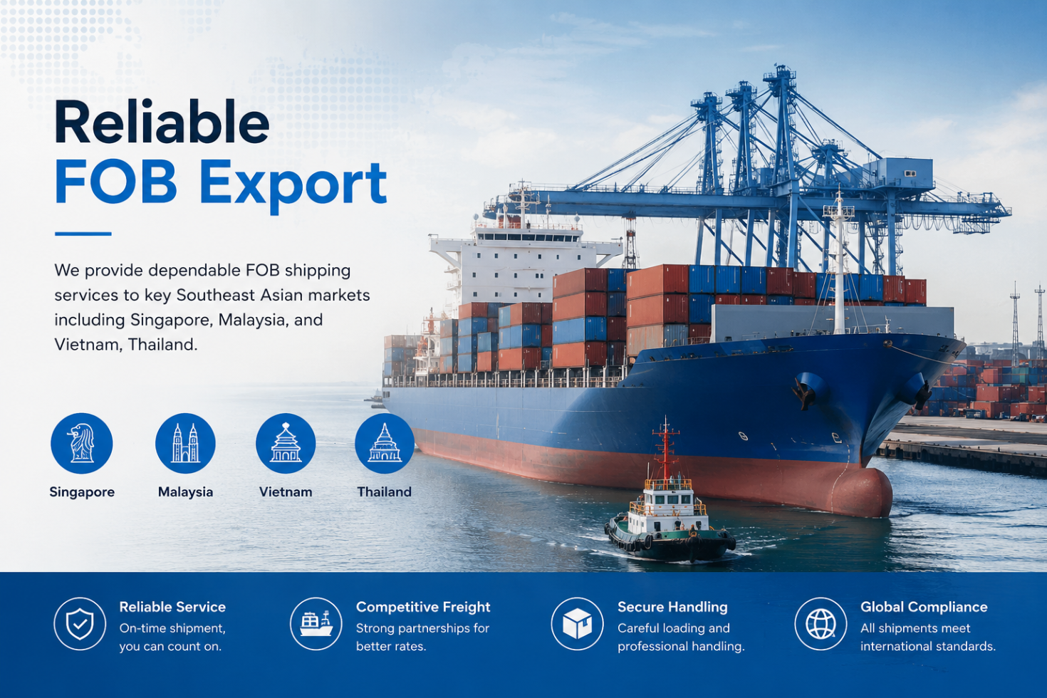 Reliable FOB Export
